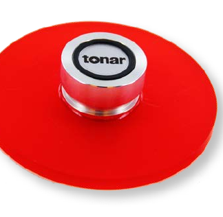 Tonar Record Clamp plateklemme - misty red