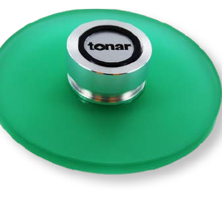 Tonar Record Clamp plateklemme - misty green
