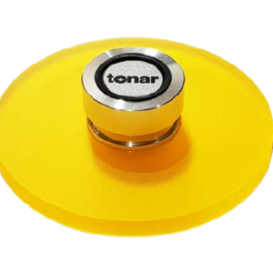 Tonar Record Clamp plateklemme - misty yellow
