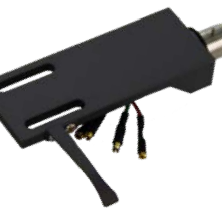 Tonar TopQ II high end headshell, SMA-feste med fast løfter, svart utførelse