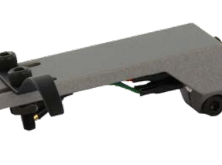 Tonar TopQ II high end headshell, SMA-feste med avtakbar løfter, sølv/bronse utførelse