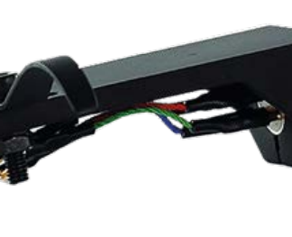 Tonar TopQ II high end headshell, SMA-feste med avtakbar løfter, svart utførelse