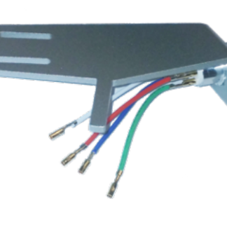 Tonar headshell for Lenco platespillere - sølv