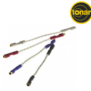 Tonar headshell tilkoblingsledninger, sølv AG-99