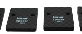 Tonar spacere i karbon for pickup - sett med fire stk