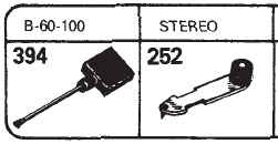 Tonar erstatningsnåler for Conver