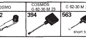 Tonar erstatningsnåler for Cosmo