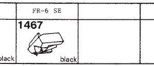 Tonar erstatningsnåler for Fidelity Research