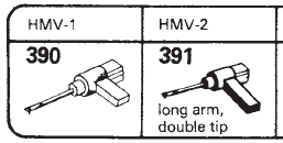 Tonar erstatningsnåler for HMV