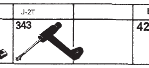 Tonar erstatningsnåler for Jensen