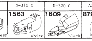 Tonar erstatningsnåler for Luxman