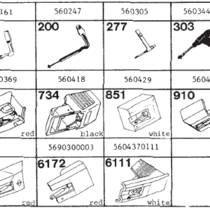 Tonar erstatningsnåler for Magnavox