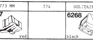 Tonar erstatningsnåler for Mission