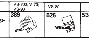 Tonar erstatningsnåler for Neat