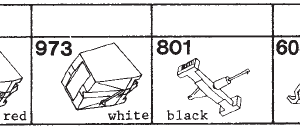 Tonar erstatningsnåler for Nikko