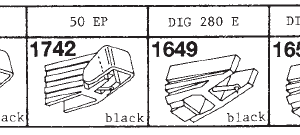 Tonar erstatningsnåler for Japan Columbia