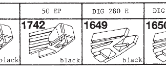 Tonar erstatningsnåler for Japan Columbia