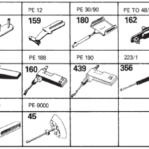 Tonar erstatningsnåler for Perpetuum Ebner