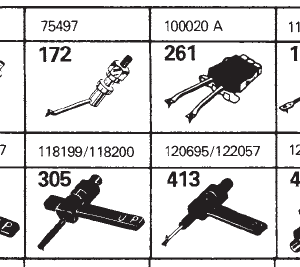 Tonar erstatningsnåler for RCA