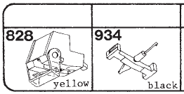 Tonar erstatningsnåler for Rex
