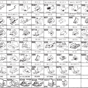 Tonar erstatningsnåler for Sansui