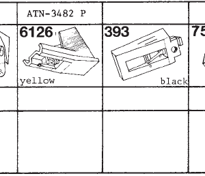 Tonar erstatningsnåler for Scott