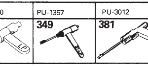 Tonar erstatningsnåler for Singer