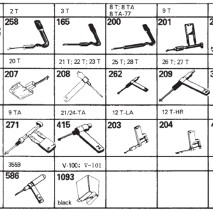 Tonar erstatningsnåler for Sonotone