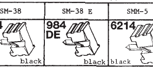 Tonar erstatningsnåler for Supex