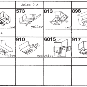 Tonar erstatningsnåler for Tensai