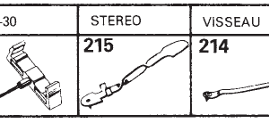 Tonar erstatningsnåler for Teppaz