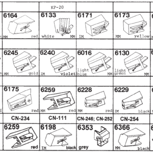 Tonar erstatningsnåler for UPO