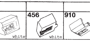 Tonar erstatningsnåler for Visonik