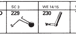 Tonar erstatningsnåler for Webster Electric