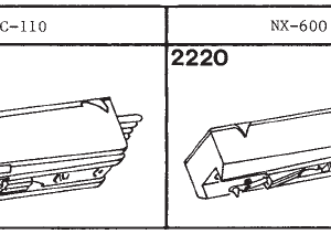 Tonar erstatningsnåler for General