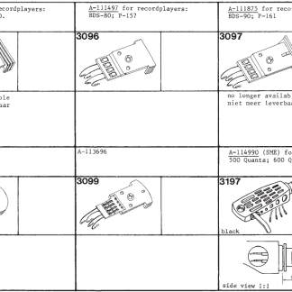 Tonar headshell for BSR