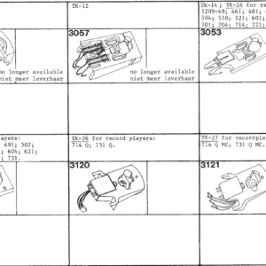 Tonar headshell for Dual