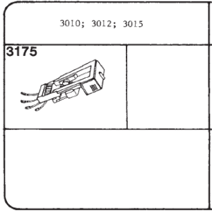 Tonar headshell for Perpetuum Ebner