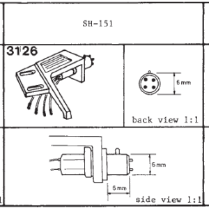 Tonar headshell for Sony