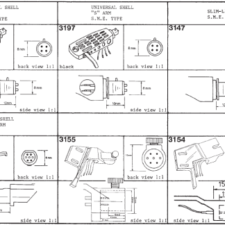 Tonar headshell for Tonar
