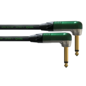 Kabel, instrument, 6,35mm jack M-M, 0,15m