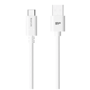 Kabel, USB-A til C, 1m, USB 2.0, 2,4A, QC3.0