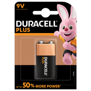 Batteri, 6LR61, 9V, Duracell