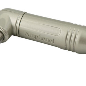 Plugg, 6.35 mm jack, Mono, Vinkel, Metall