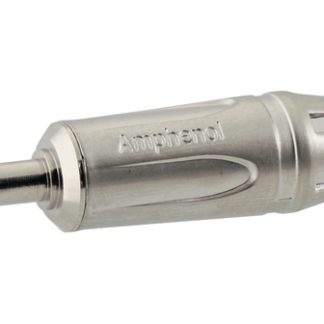 Plugg, 3.5 mm jack, Stereo, Rett, Metall