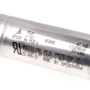 Driftskondensator, 16uF, 450V, bolt og stift, 30x78 mm