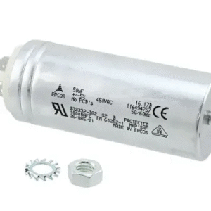 Driftskondensator, 50uF, 450V, bolt og stift, 45x103 mm