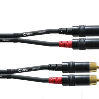 Kabel, audio, RCA M-M, CFU 1.5 CC, 1,5m, Cordial
