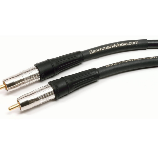 Kabel, audio, singel RCA M - RCA M, 3 ft, Benchmark + Canare
