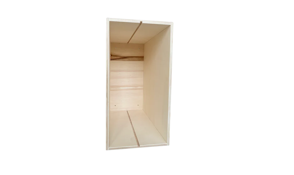 Knosti Archifix-Box Woodline platearkiv - oppbevaringsboks for ca 50 LPer - Bilde 7